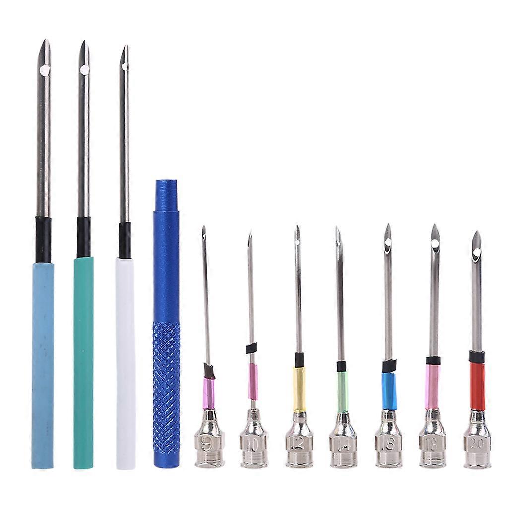 التطريز التلبيد لكمة الإبر مع تخزين زجاجة الكروشيه الحياكة الإبر