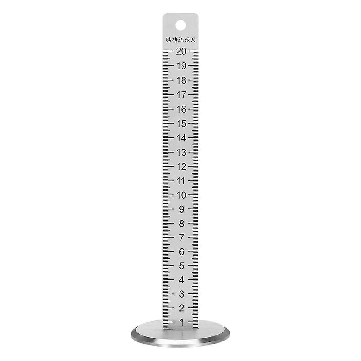 Equal Height Ruler Positioning Horizontal Ruler Metal Ceramic Tile Tool Lay Floor Tile Tool for Bri