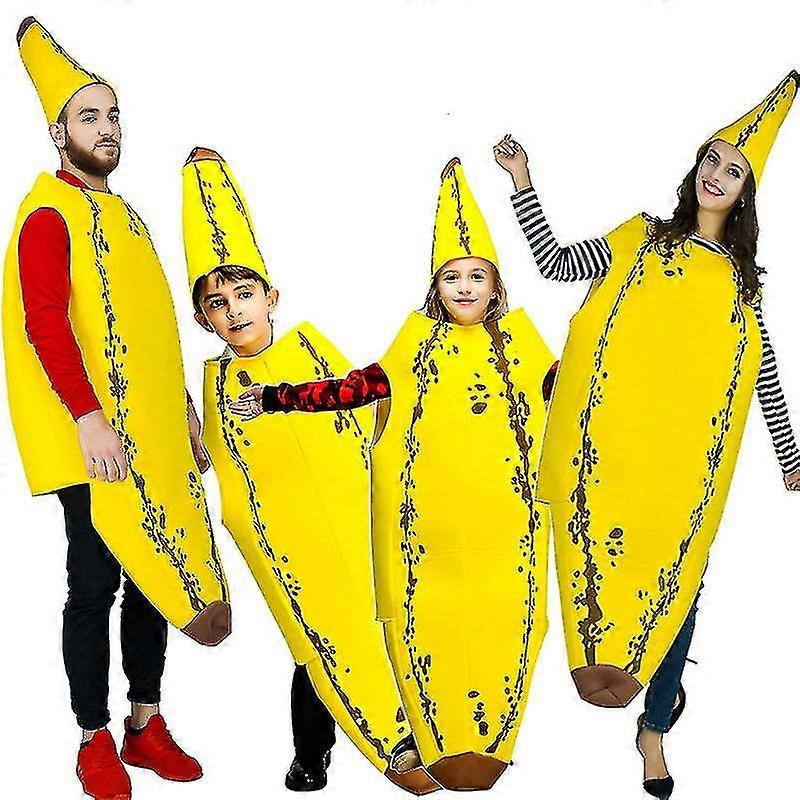Kostiumy z owoców banana Funny Cosplay Onesie Suit Party Costume