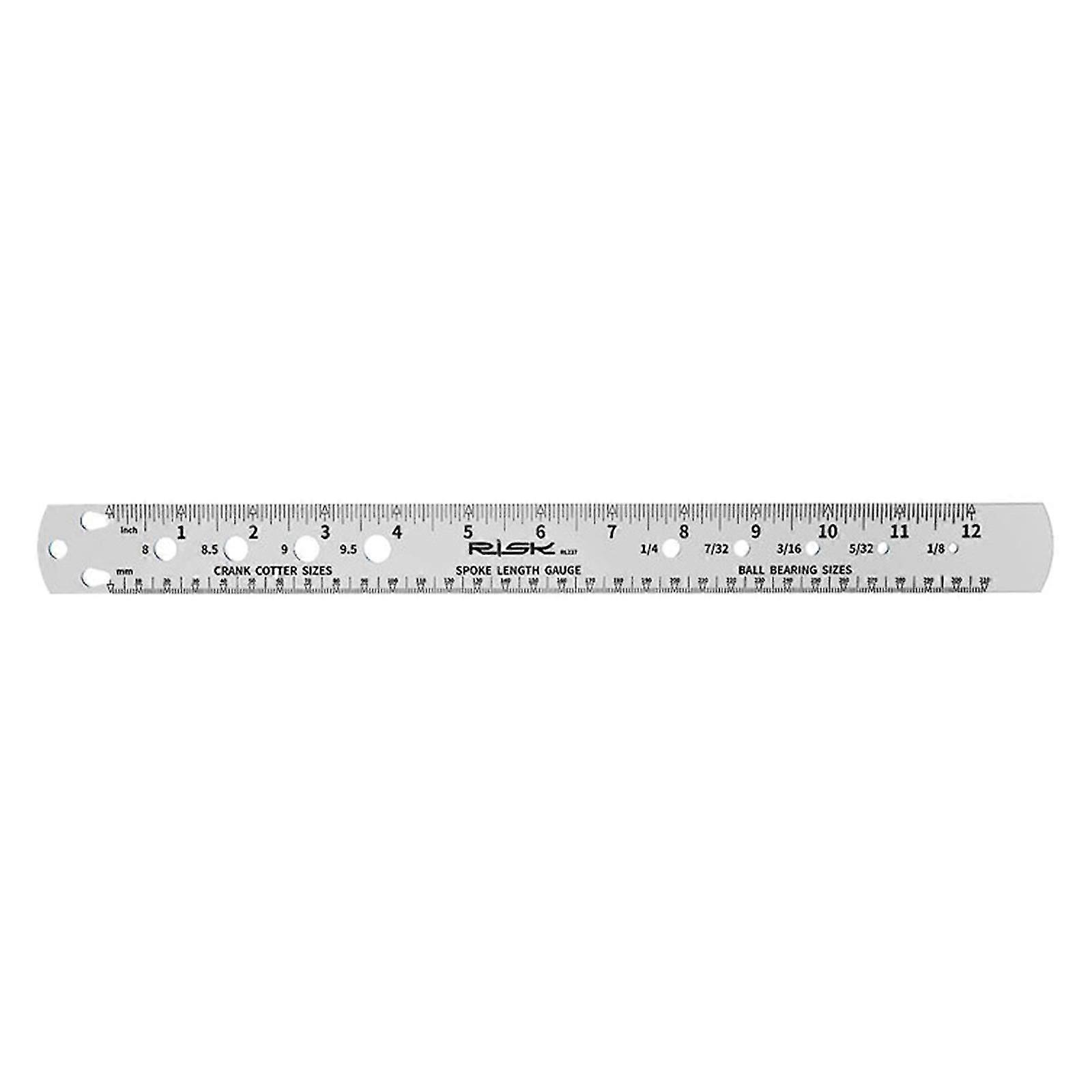 Upgraded Spoke Ruler with Clear Scale Hub Axle Positioning Measuring Tool Bike