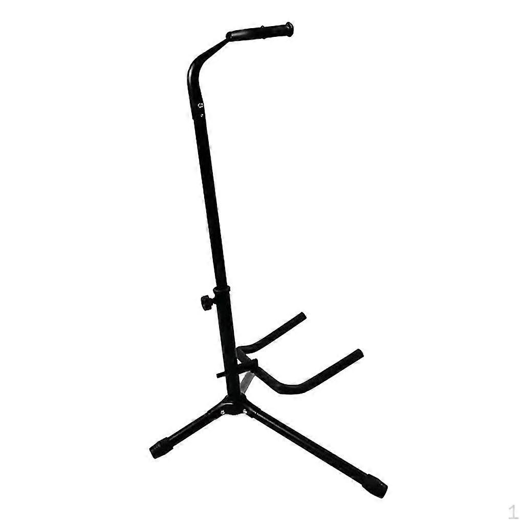 Guitar Stand - Height adjustable suitable Electric, Classical Guitars and Bass, Folding
