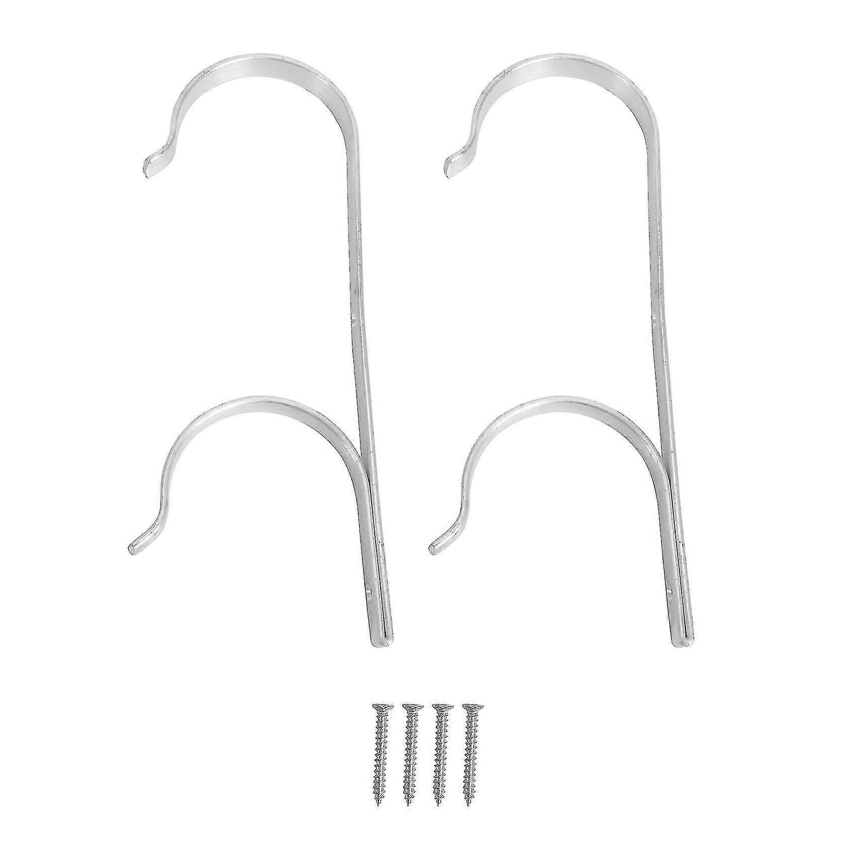 4pc Aluminium Holder Set, Hooks For Telescopic Poles, Accessories