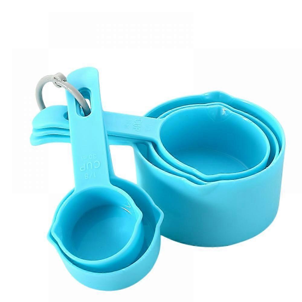 Thickened Plastic Measuring Cup, 5-piece Set, Kitchen Specific Liquid Flour Measurement, Household Kitchen Baking Tools