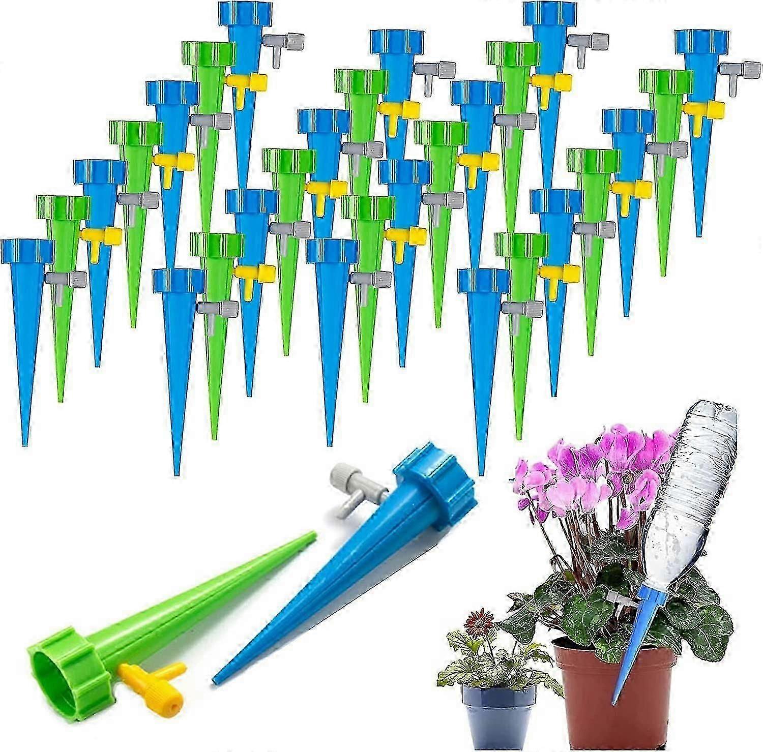 30Pcs Drip Irrigation Kit,Drip Irrigation Kit,Micro Drip Irrigation Garden System,Automatic Sprinklers Plants System