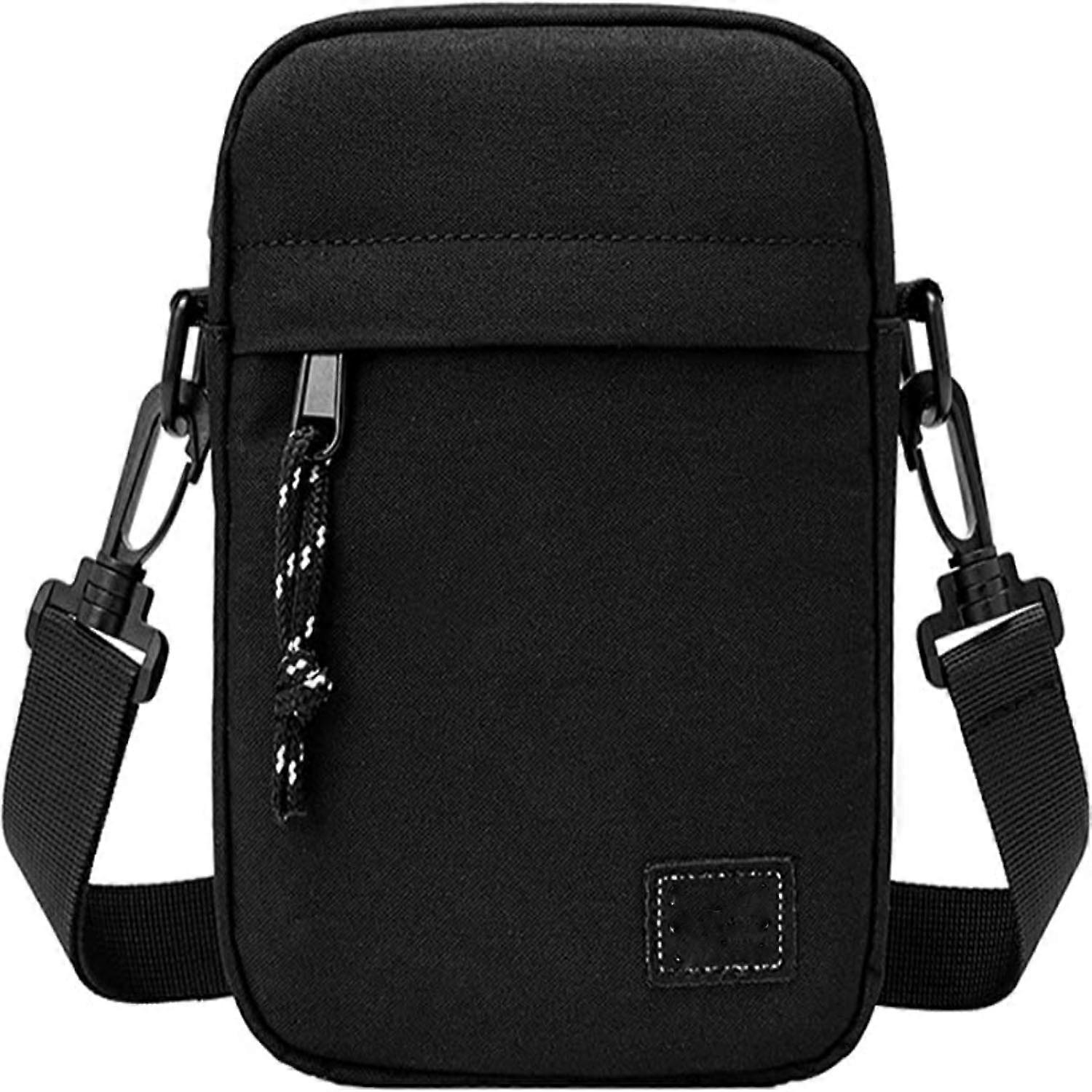 Men's Shoulder Bag with Wide Strap