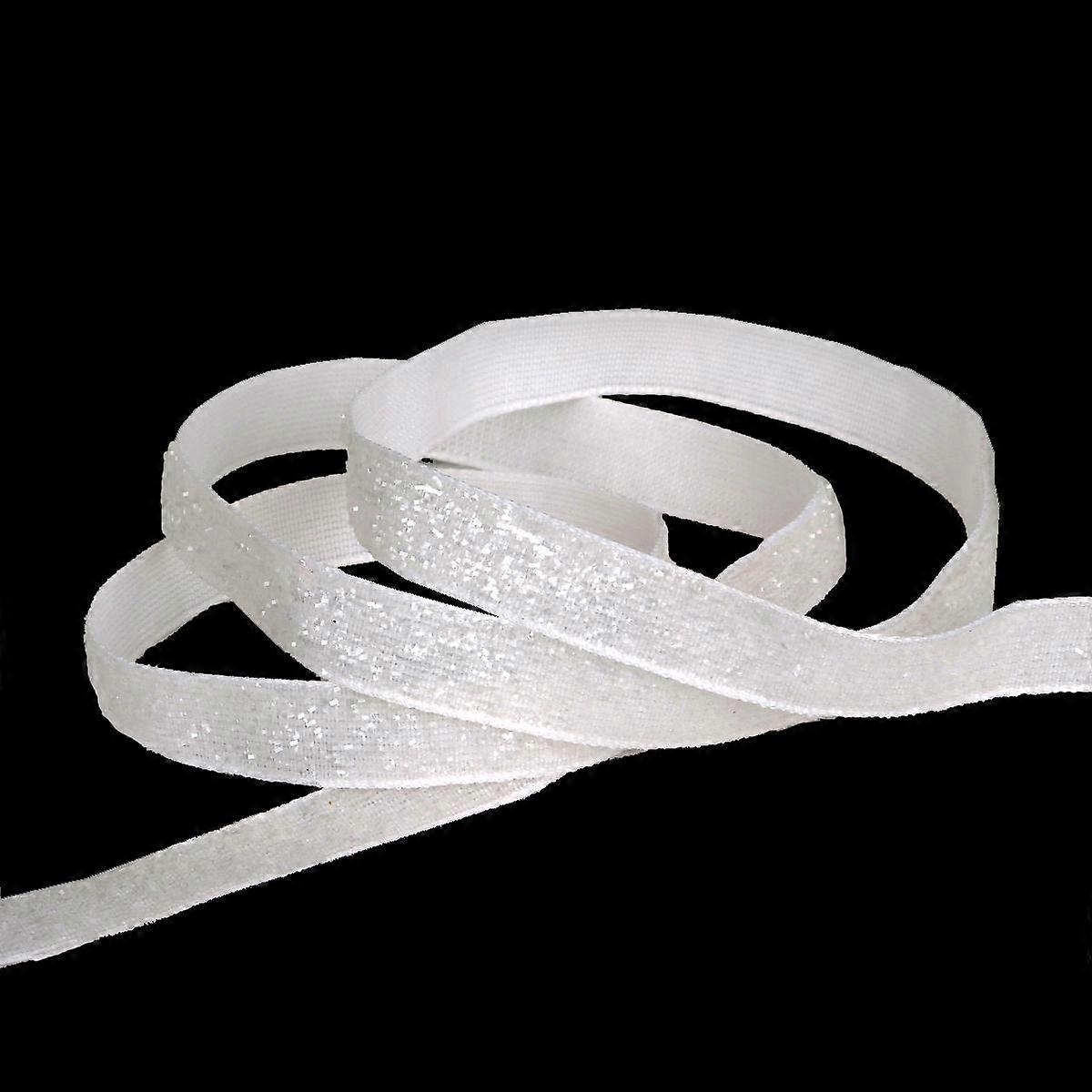 Glitter Velvet Ribbon Headband Clips Bow Wedding Party Decoration