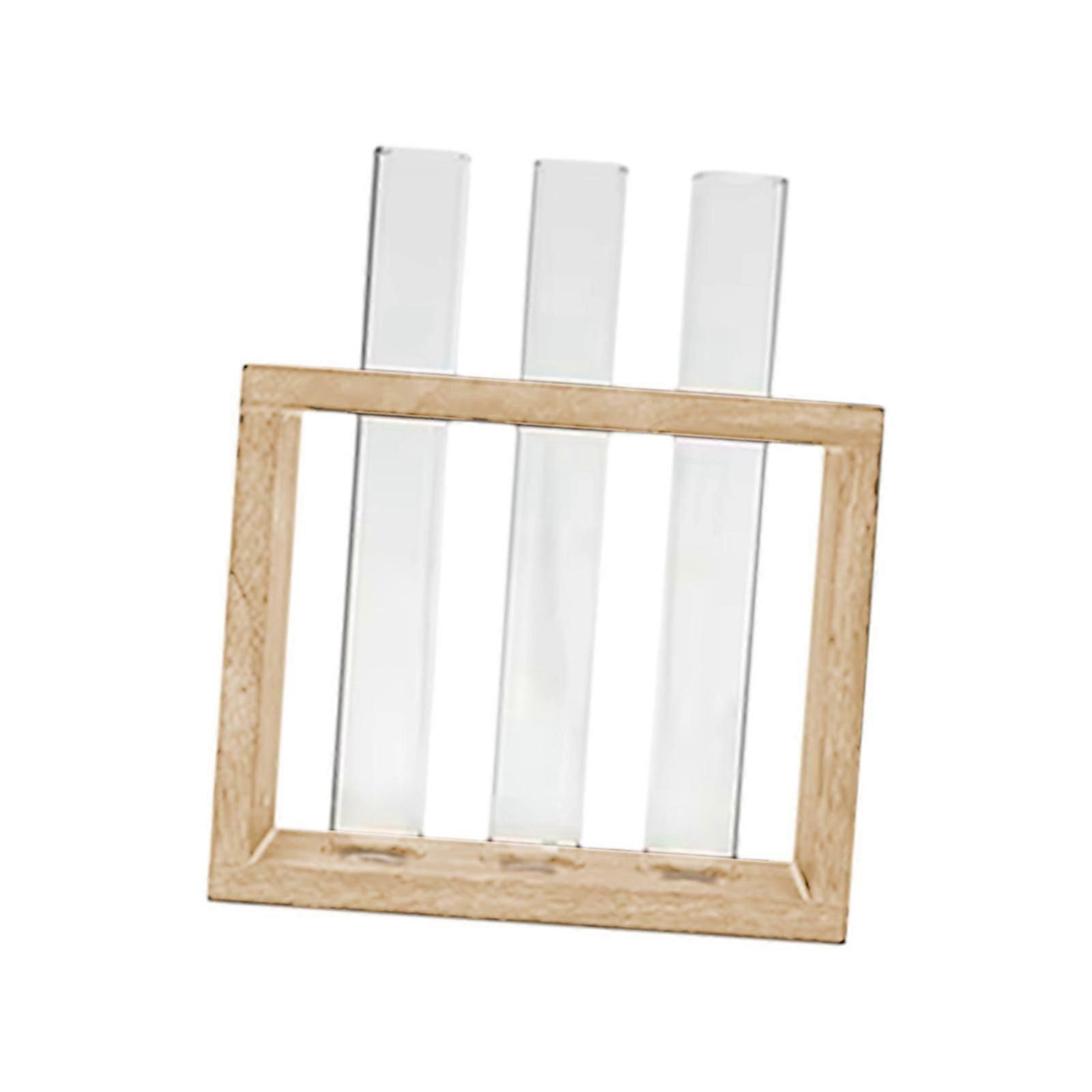 Hydroponic Flower Vase Gift Decorative Vase for Study Room Kitchen Bookshelf Style A