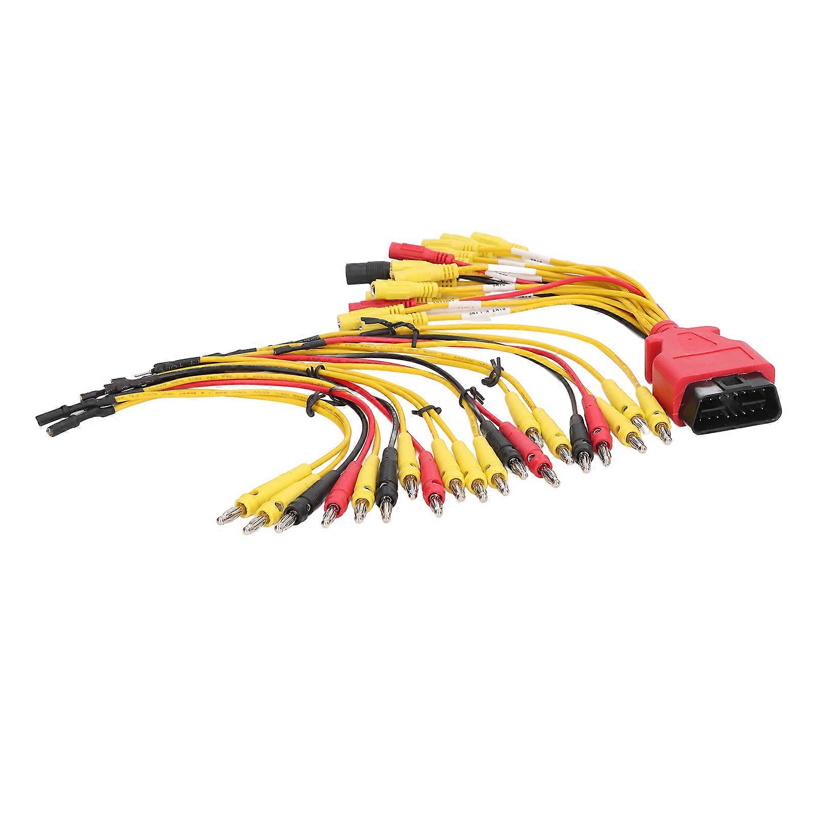OBD2 Male Connector: Diagnostic Cable with 20pcs Extension Cable