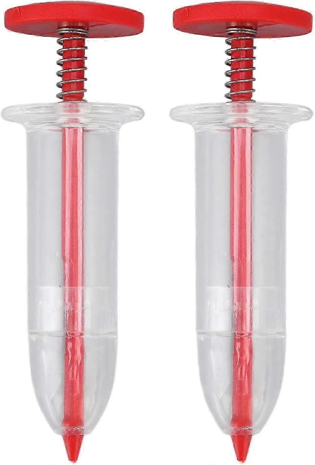 Garden Seed Spreaders, Garden Seed Sowing Tool, 3pcs Seeds Spreaders, Mini Seed Sowing Seeder Tool For Horticultural Seeding(red)