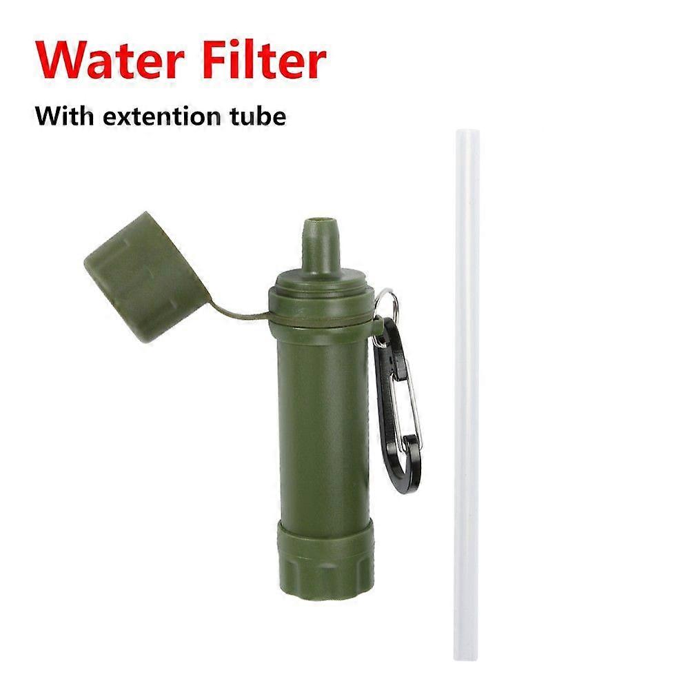 Water Filter Straw For Home Drinking Rainwater Filter Survival Pure Water Filtering Straw Purifier Tools Emergency Accessories