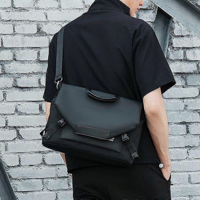 Men's messenger bag, large capacity messenger bag