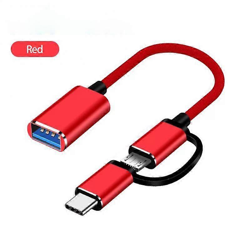 2 In 1 USB 3.0 OTG Adapter Type C Micro USB To USB 3.0 Adapter Cable OTG Convertor