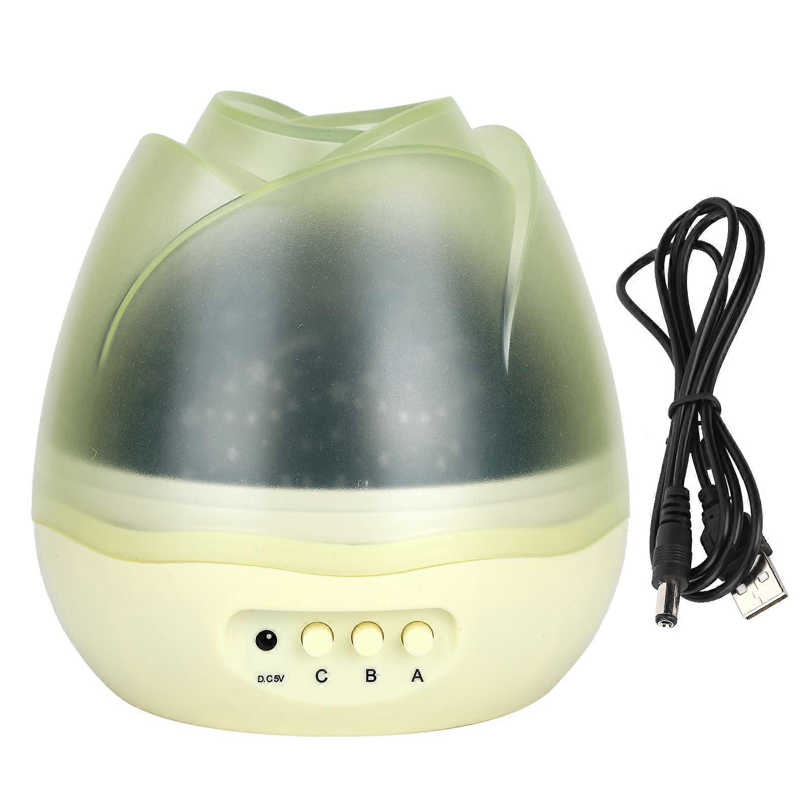 Starry Sky Rotation Projection Night Light, Colorful USB LED Lamp, Small Size, Ideal for Kids' Bedroom Decor