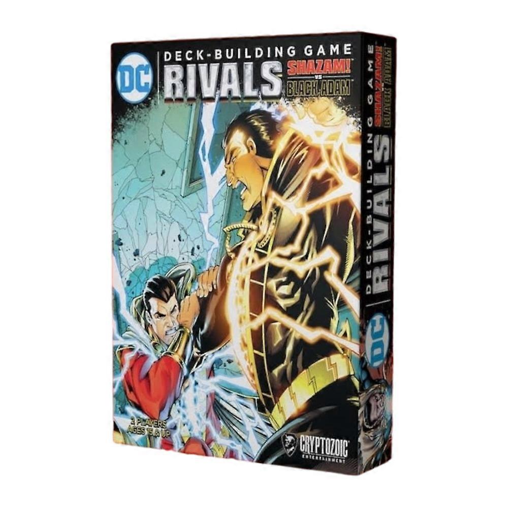 Cryptozoic Entertainment DC Shazam vs Black Adam Deck-Building Game