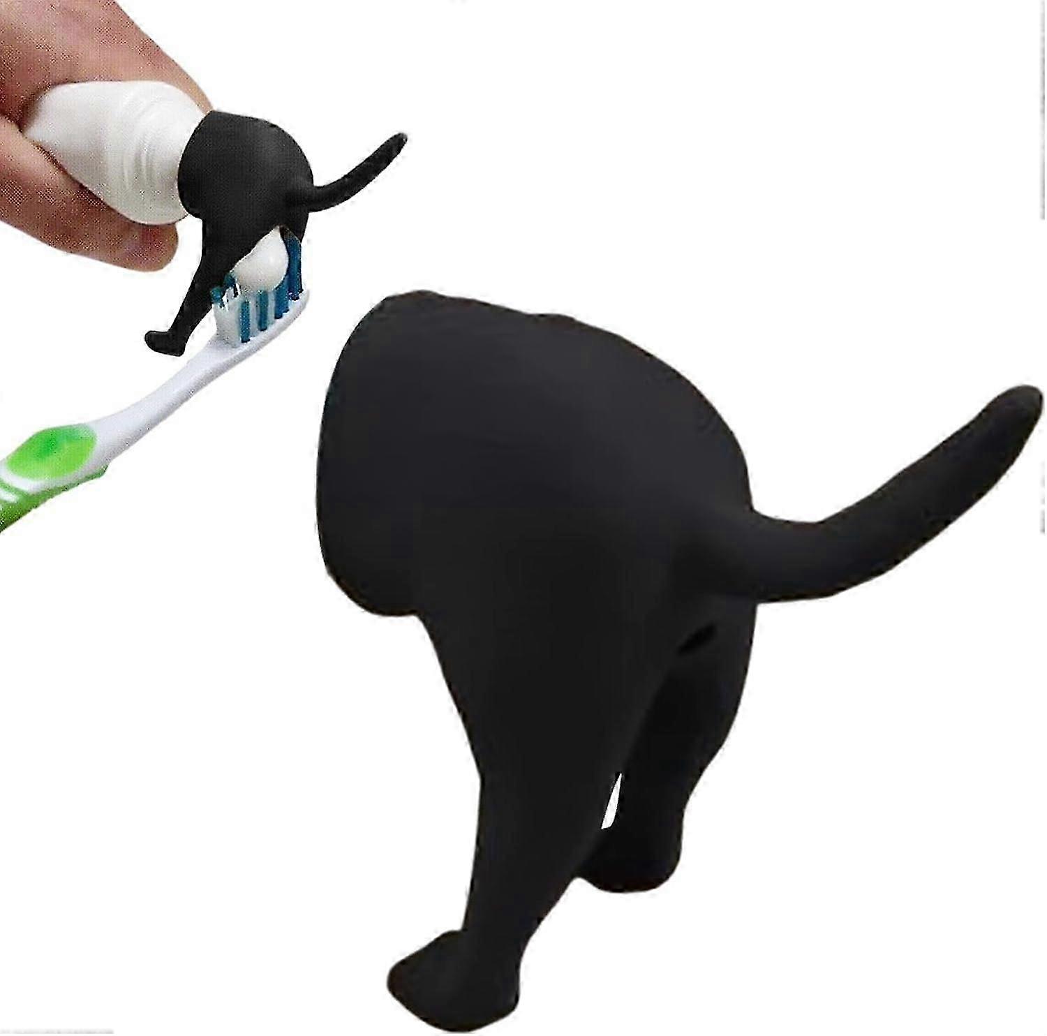 Toothpaste Squeezer Toothpaste Dispenser Poop Dog Butt Toothpaste Top Funny Adult Toothpaste Stopper