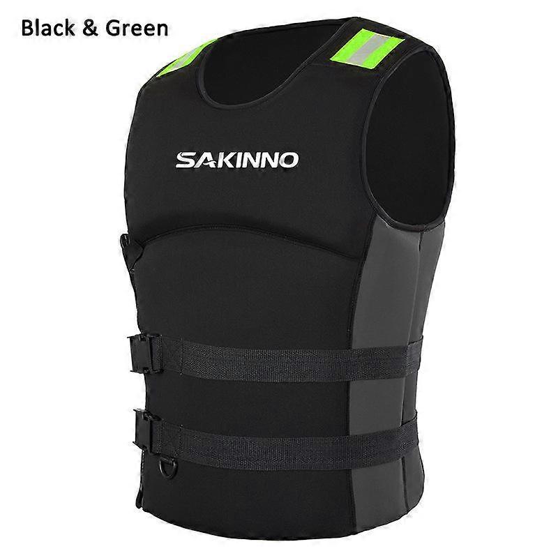 Gilet de sauvetage pour sports nautiques pour adultes de taille XS à 3XL, gilet de sauvetage pour bateau à moteur, pêche, surf