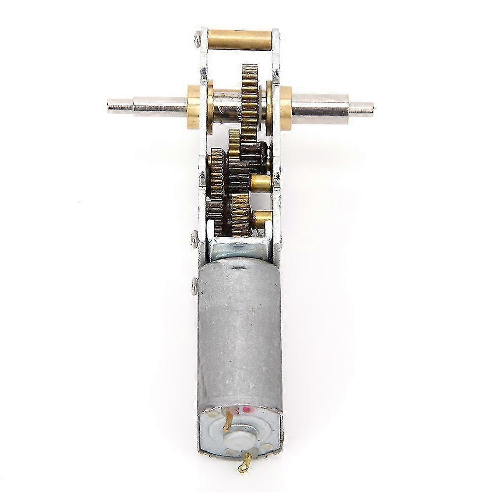 Worm Gear Motor Electric Toy Motor Speed Reduction Motor DC3~24V for Multiple Purpose32rpm