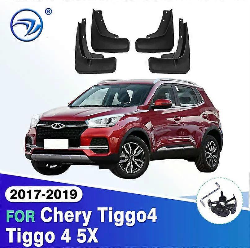 con Mud Flaps For Chery Tiggo4 Tiggo 4 5X 2019 2018 2017 Mudflaps Splash Guards Mud Flap Front Rear Mudguards Fender