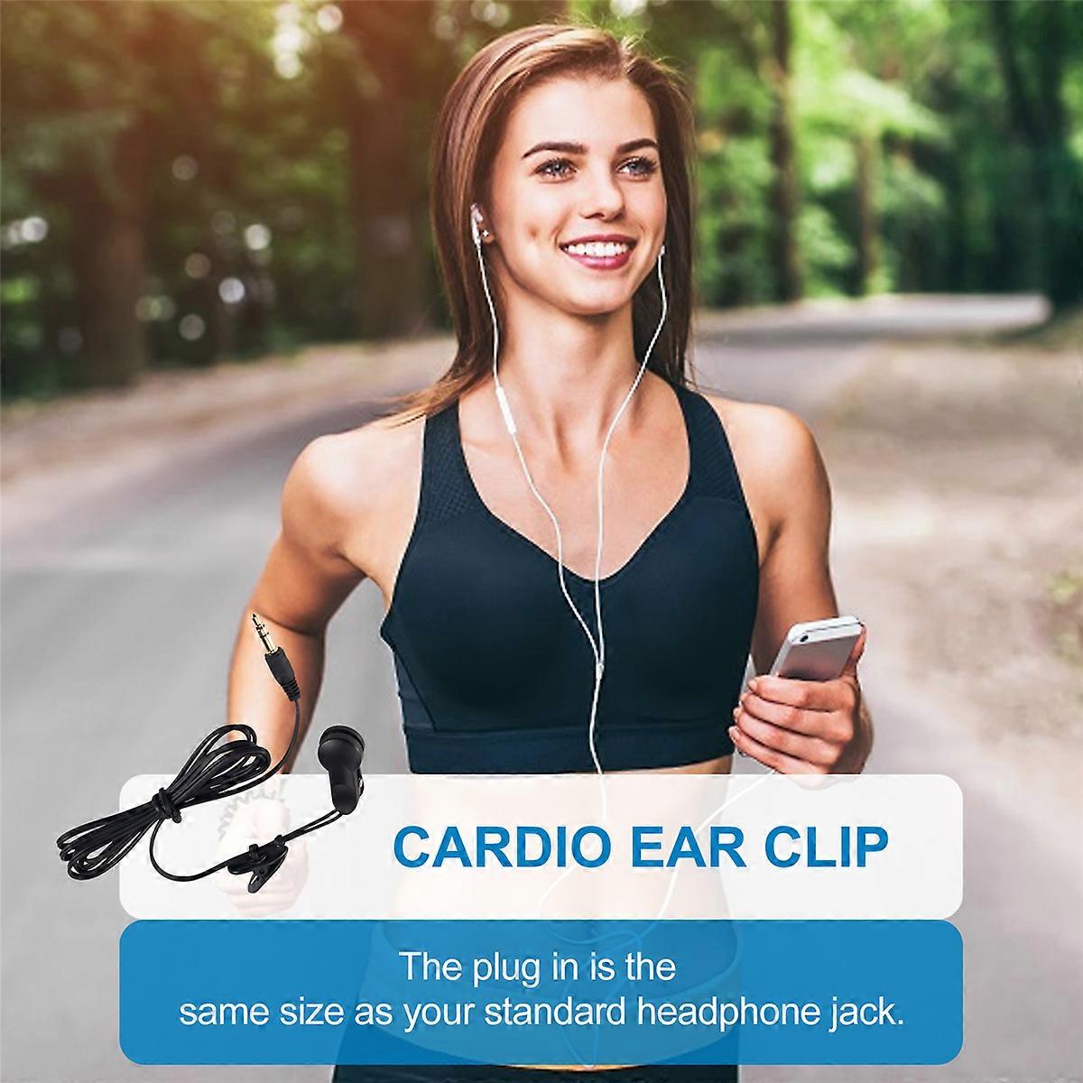 Cardio EAR CLIP Heart Rate Pulse Meter Sensor for Cardio Fitness Equipment Accessories Heart Rate Mo