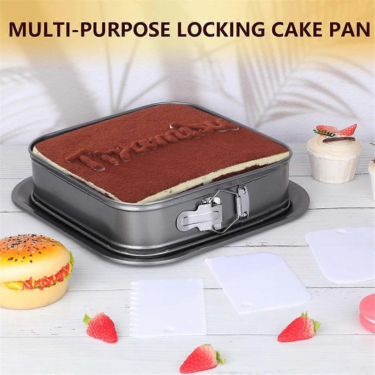 Springform Pan Square Cake Pan 9 Inch Cake Pan Cheesecake Pan