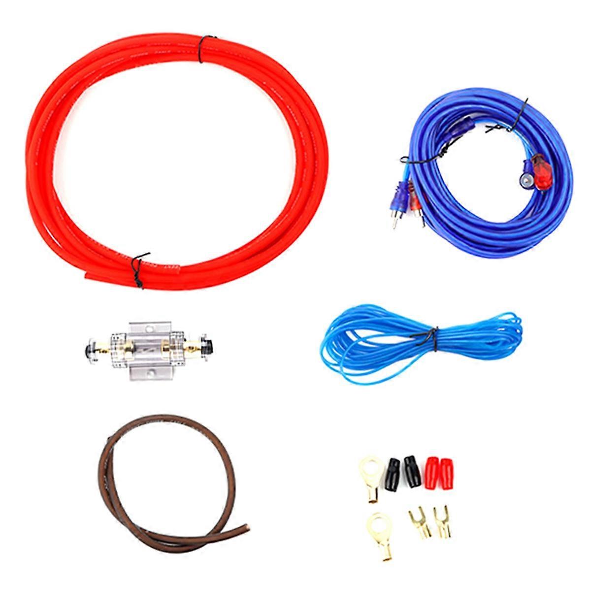8GA Power Cable Subwoofer Speaker Car Audio Wire