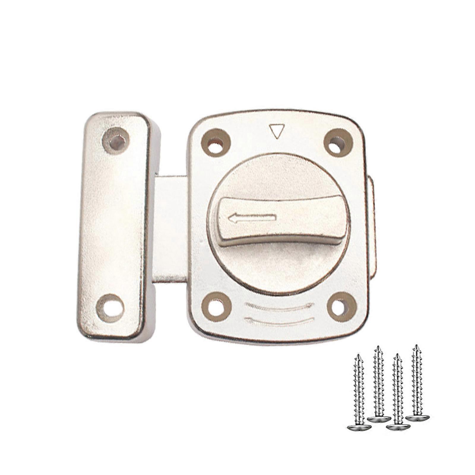 Multipurpose Sliding Door Latches Bolt Lock for Home and Office Supplies Security Daily Use Sturdy Zines Alloy