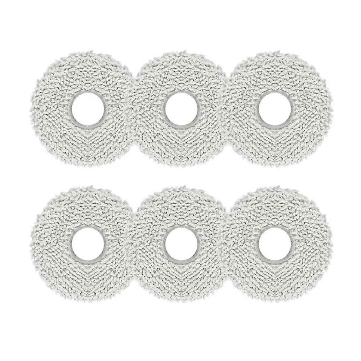 6PCS for M30 Pro / C107 Robot Vacuum Cleaner Mop Rag