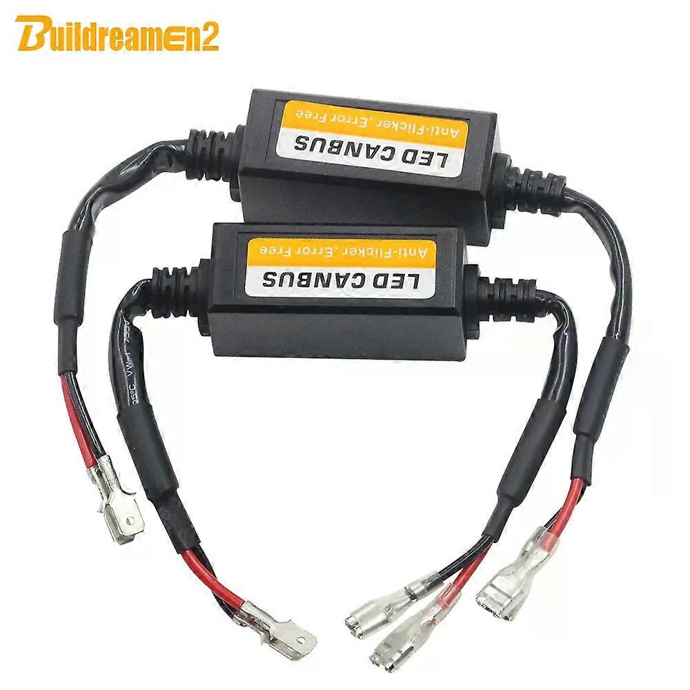 Applies toBuildreamen2 CANBUS Decoder For Car LED Headlight Fog Light 12V H1 H3 H4 H7 H8 H11 9005 9006 9007 9012 H13 881 Warning Canceller