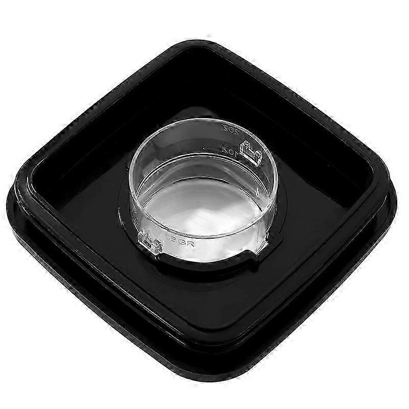 Blender Square Lid and Center Cap for Os-Ter Blender Jar Fit for 4903 Blender Square Jar Lid Replacements