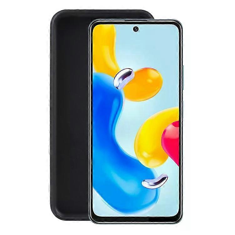 TPU Phone Case for Xiaomi Redmi Note 11S 5G-Pudding Black Design