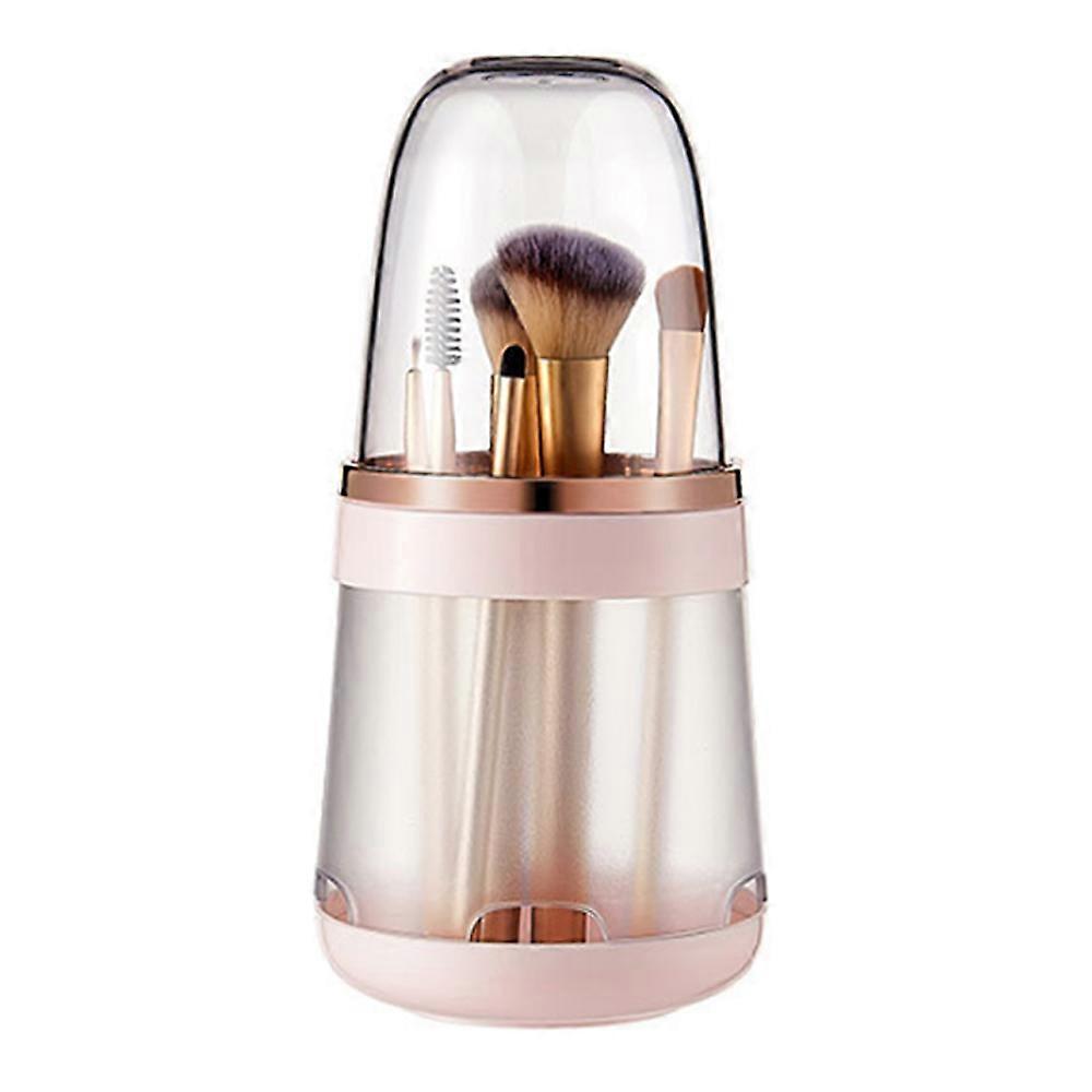 Makeup Brush Holders Multifunction Cosmetic Organizer Brush Clean and Drying Rack Storage Box