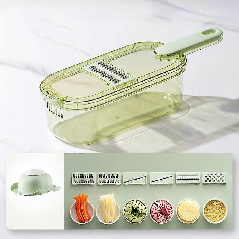 Adjustable Mandoline Slicer for Kitchen 6-in-1