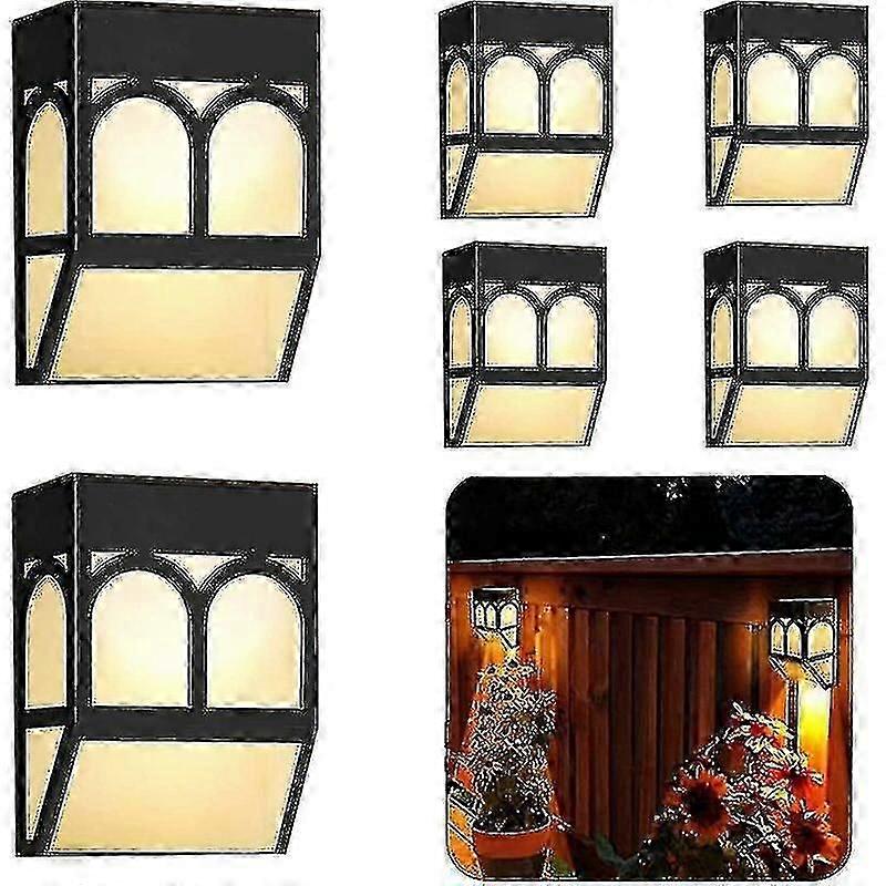 6-Pack Solar Garden Lights Waterproof