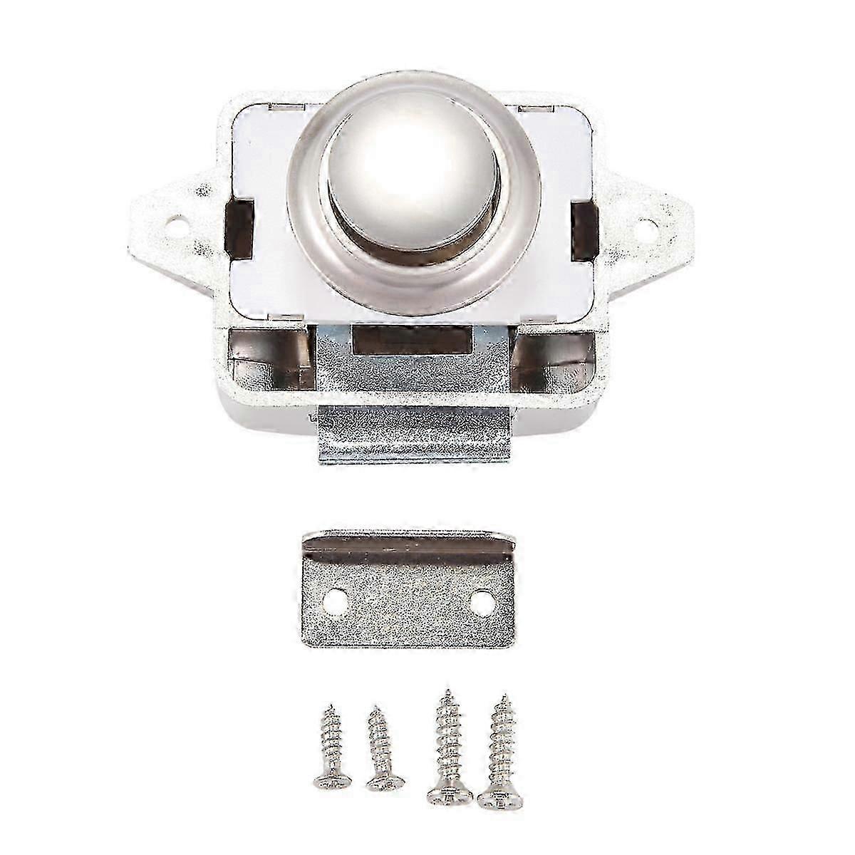 5PCS Camping Car Push Lock RV Caravan Boat Motor Cabinet Drawer Latch Button Locks Keyless Furnitur Edition a