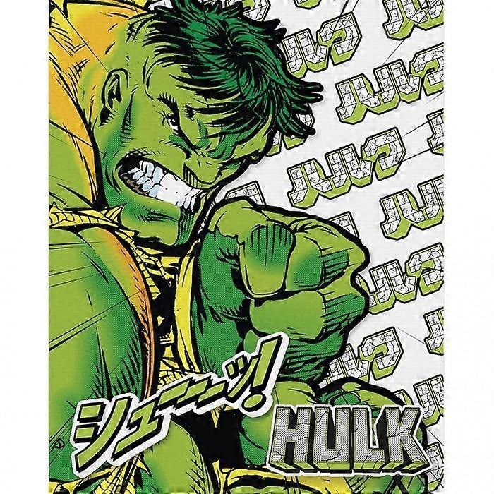Marvel Fury Hulk Canvas Print