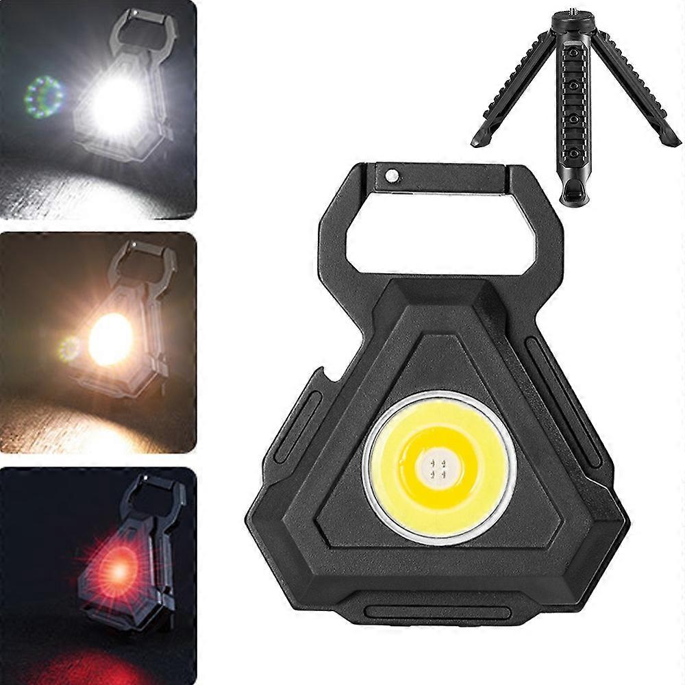 (New arrival) E-SMARTER W5128 Mini LED Strong Light Portable Flashlight, Specification: With Bracket