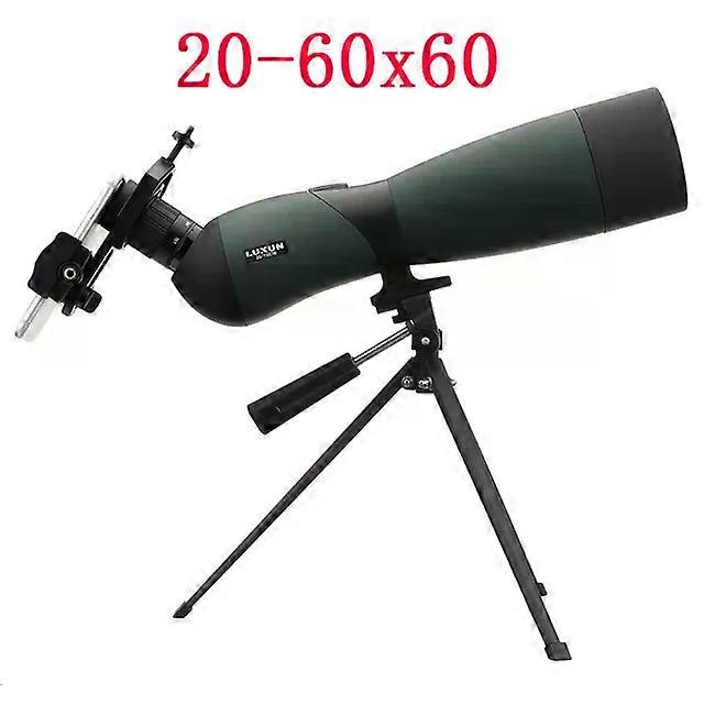 25-75x70 Zoom HD Telescope Spotting Scope Waterproof Monocular with Universal Phone Adapter Mount Tripod Hunting Optics Scope