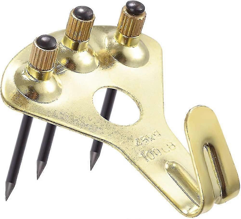 Set Of 10 Picture Frame Hooks With Nails, Heavy-duty Plaster 45 Kg