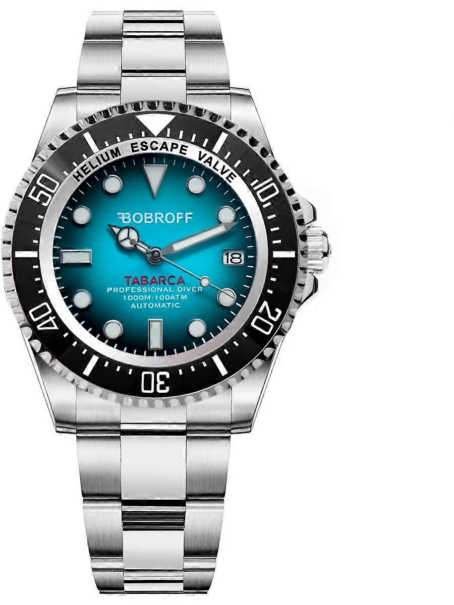 Bobroff Grå rustfrit stål BF0009 herreur