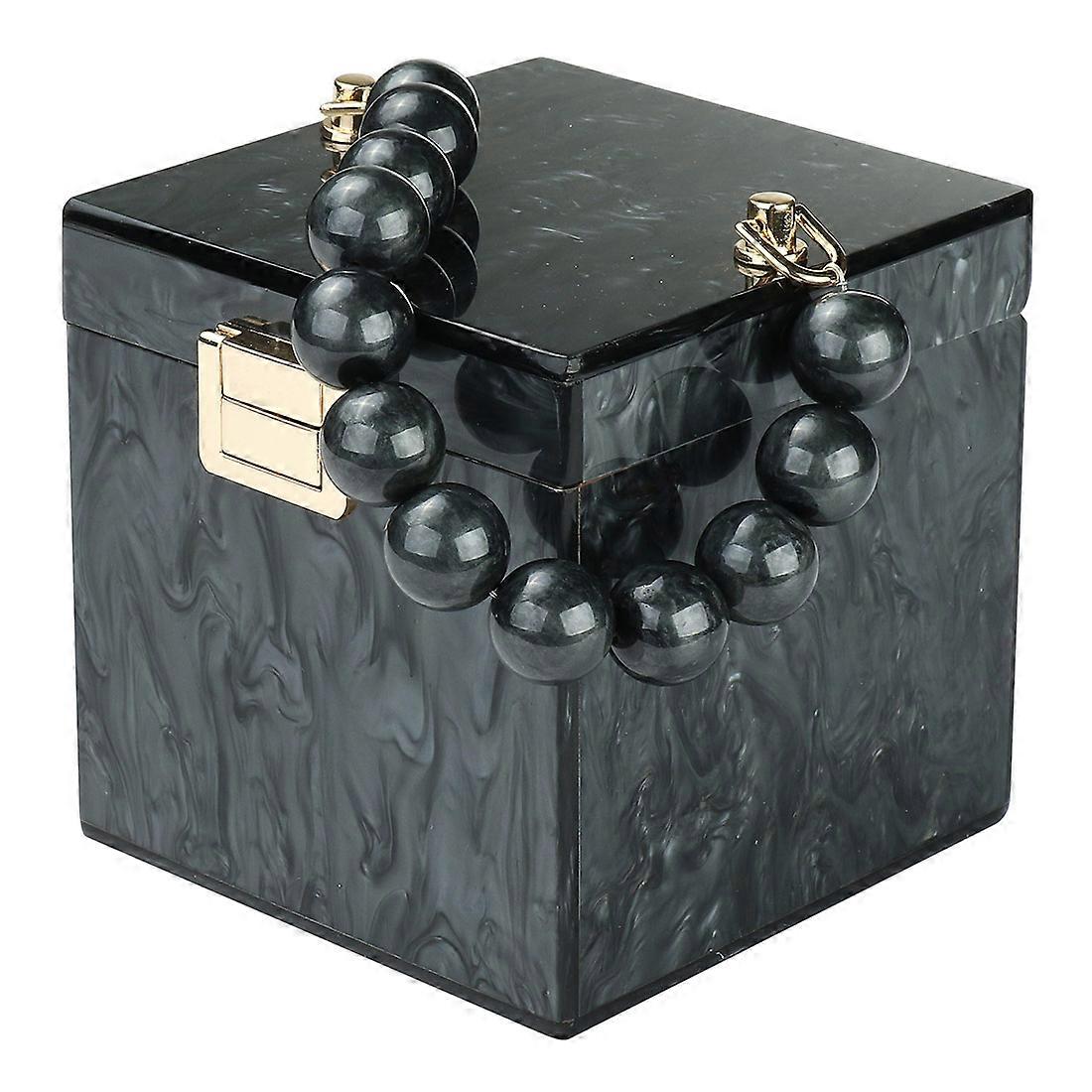 Vierkant gevormd modeontwerp Acryl Box Bag casual handtas