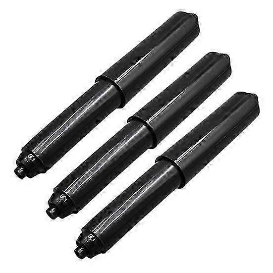 3Pcs Spring-Loaded Easy Installation Adjustable Toilet Paper Holder Roller
