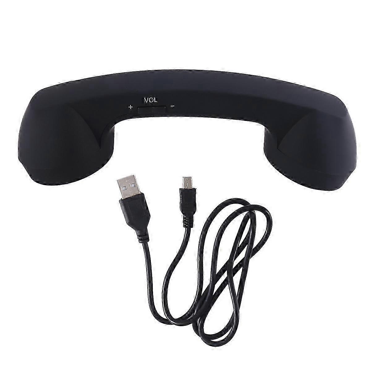 Wireless Retro Telephone Handset and Wired Phone Handset Receivers Headphones for Mobile Phone