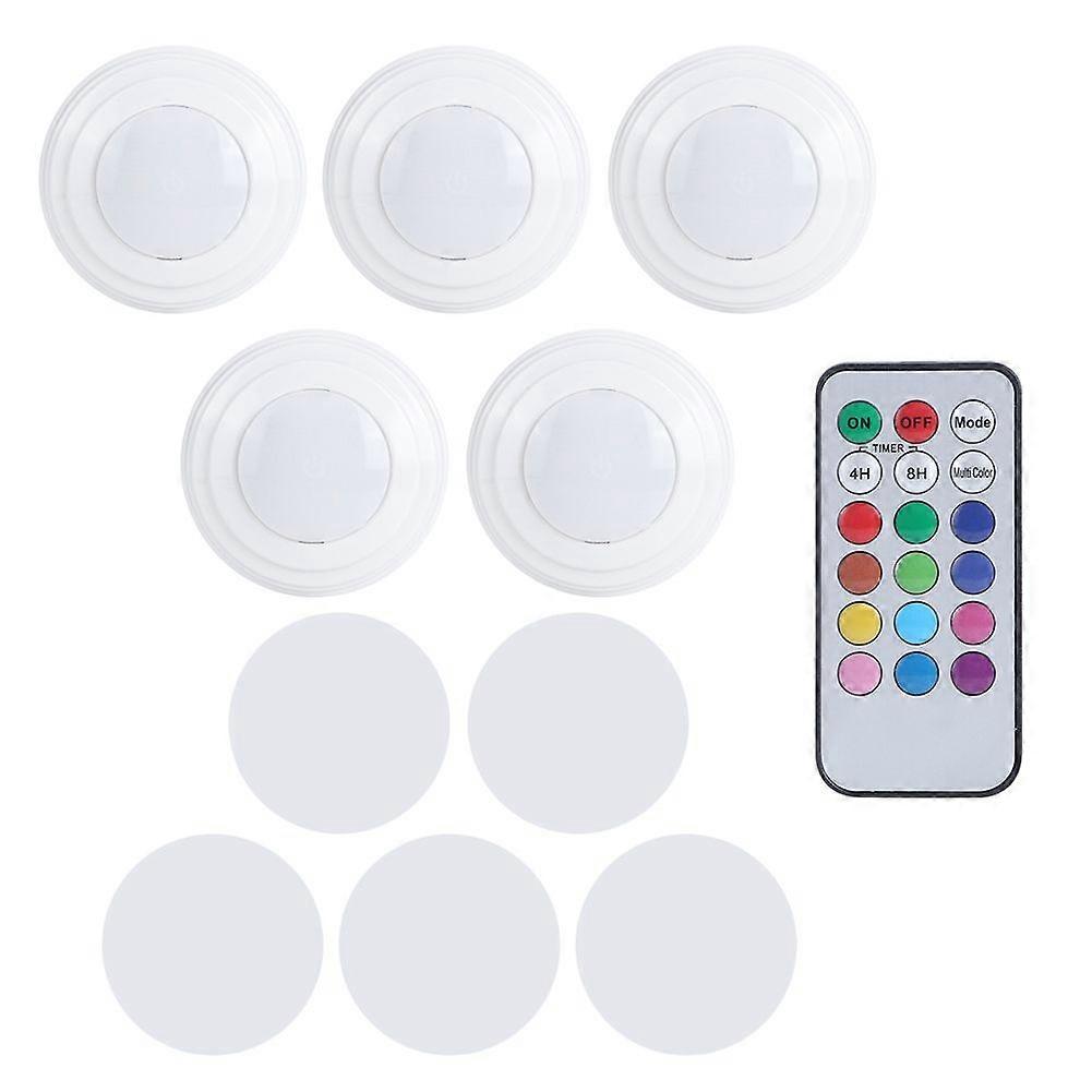 LED Night Light Remote Control Touch Under Cabinet Light Closet Lamp