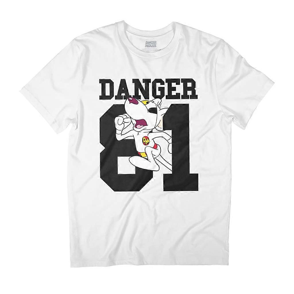 Danger Mouse Running 81 Men's T-Shirt