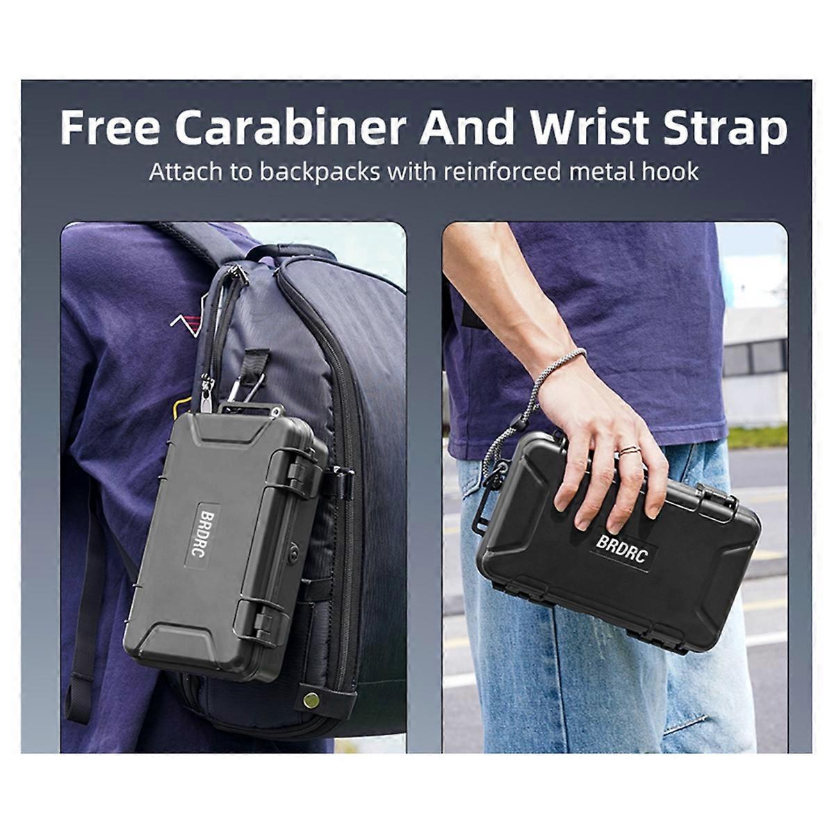 for POCKET3 Storage Box Waterproof Portable Case Protective Box Host Box Accessories Portable Safe