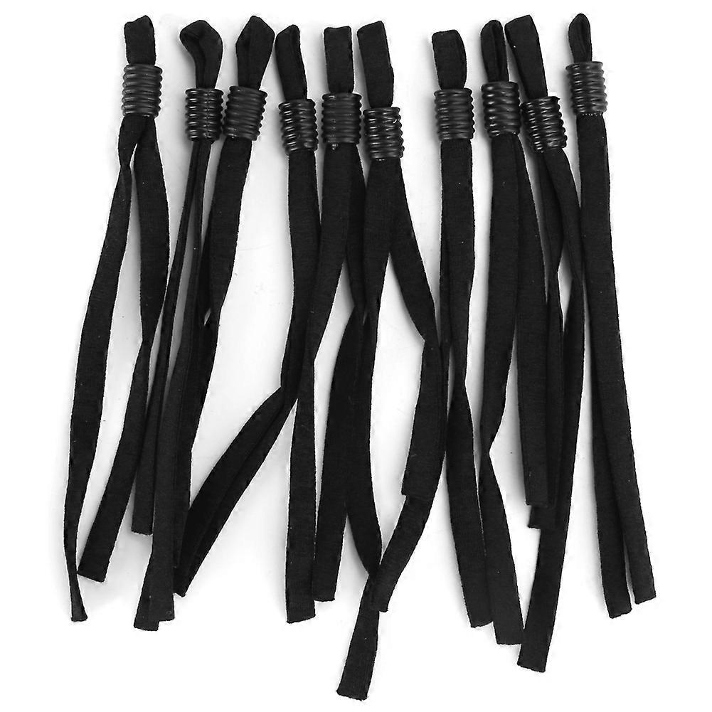 200pcs Elastic Bands Adjustable Buckle Stretchy Earloop Rope String Cord for Sewing