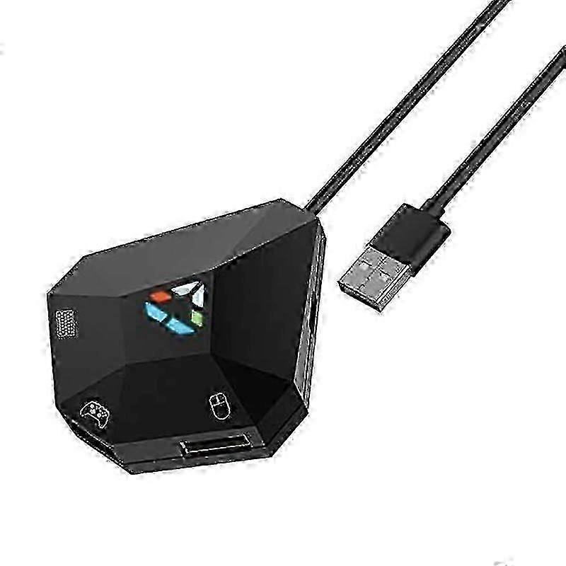 Mouse and Keyboard Converte, USB Connection ,Keyboard and Mouse Adapter for , PS3, , , NS Switch