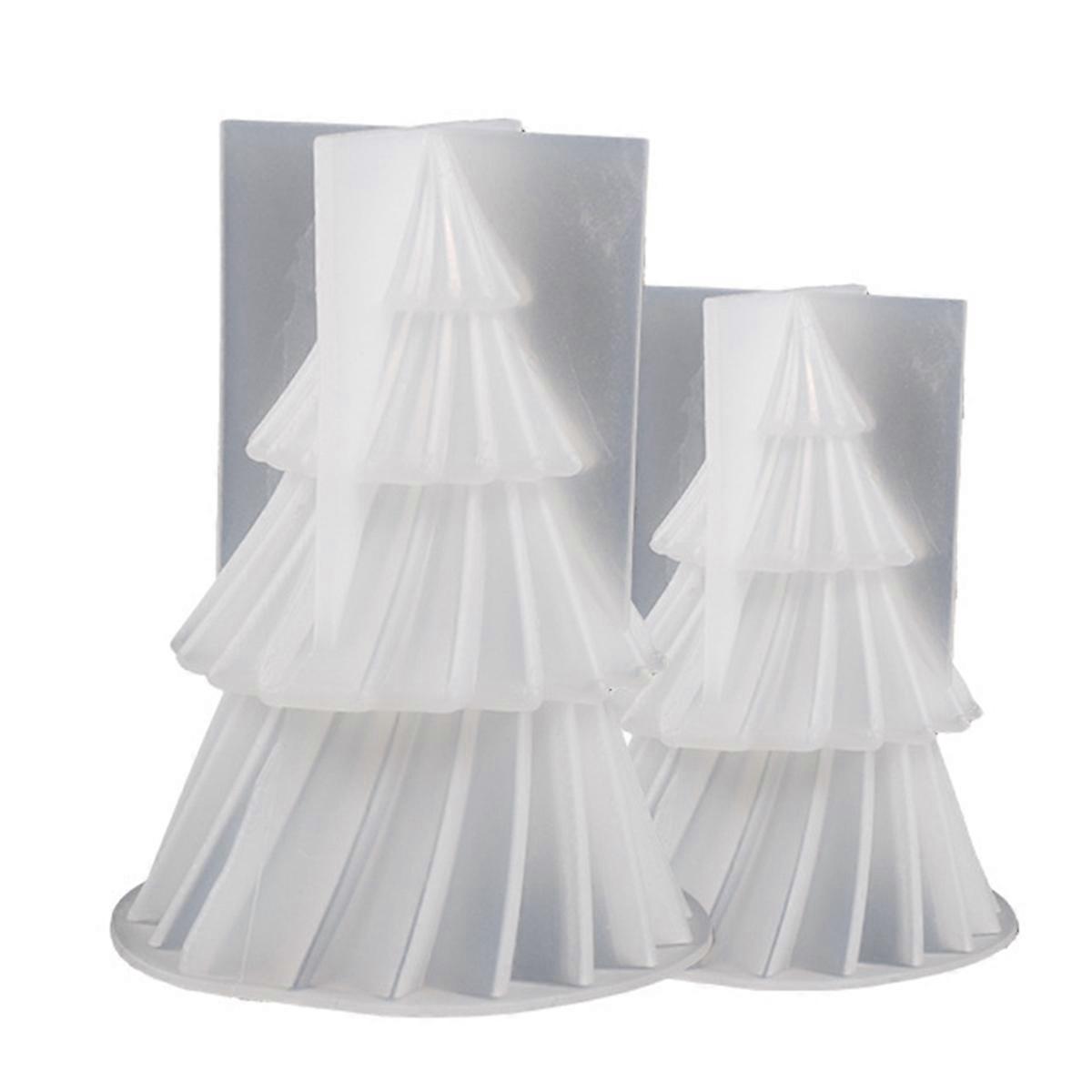 Christmas Tree Aromatherapy Candle Silicone Mold DIY Tools