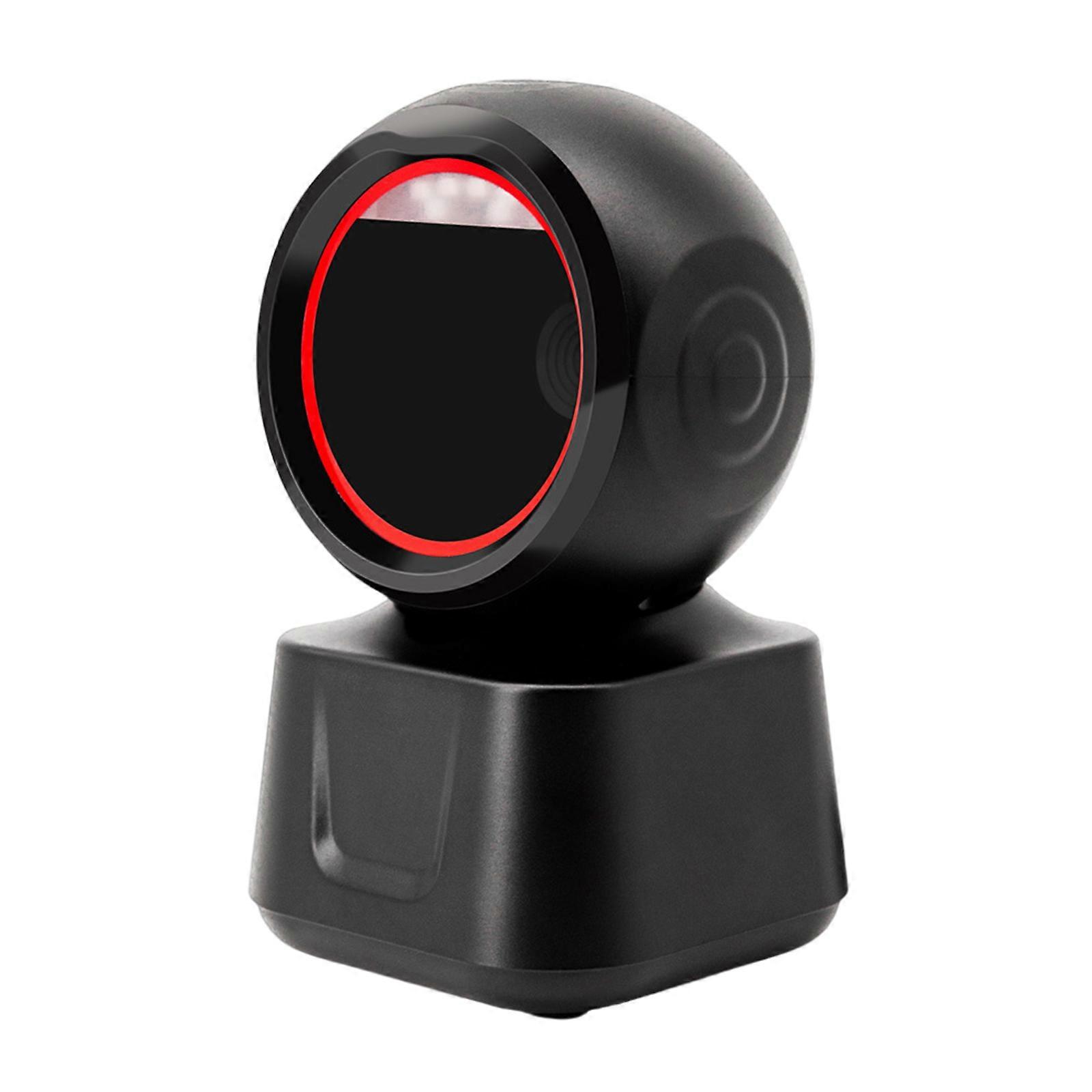 Fast and Accurate 2D Scanning Device, QR Barcode Scanners Easy to Adjust Codes Reader for Retail and Logistic Use