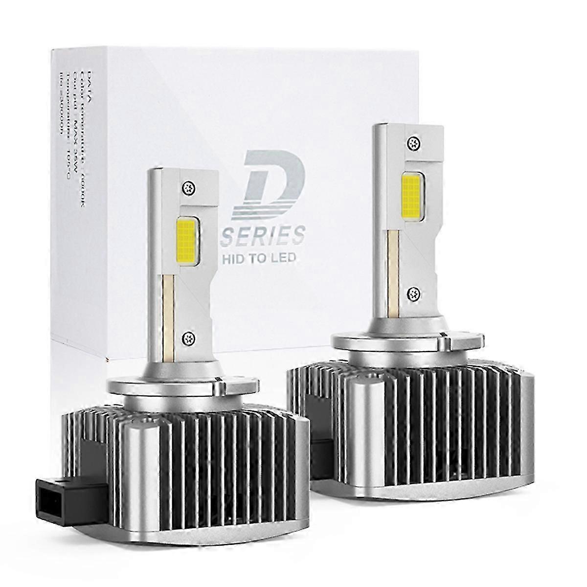 Led Headlight D1r D1s D2s D2r D3s D3r D4s D5s D8s Hid Light Replacement Xenon Bulb Super Bright Ip68 With Canbus D Series Bulb